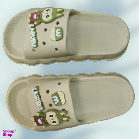 دمپایی زنانه زیتون مدل ویدا لبوبو ویانزا رنگ کرم