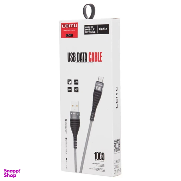 کابل تبدیل USB به Type-C لیتو مدل LD-11 طول 1 متر