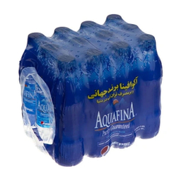 آب آشامیدنی آکوافینا حجم 500 میلی لیتر بسته 12 عددی