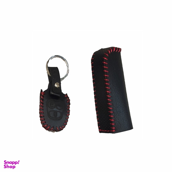 روکش فرمان کاور پلاس مدل PBLR-LUXE به همراه سر دنده وگردگیر و روکش ترمز دستی و کاور سویچ مناسب برای پراید