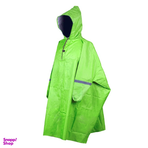 پانچو موتورسواری طرح نورث فیس کد 210 رنگ سبز مغز پسته ای