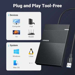 باکس هارد 2.5 اینچ HDD/SSD USB 3.0 یوگرین مدل CM471