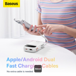 پاوربانک بیسوس مدل Qpow2 ظرفیت 20000 میلی آمپر ساعت