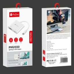 مبدل لایتنینگ به HDMI پرووان مدل PHU550