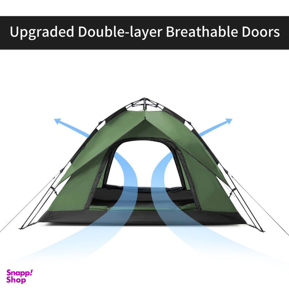 چادر 4 نفره اتوماتيک Naturehike مدل Dual use PopUp 4 Auto کد ZP008