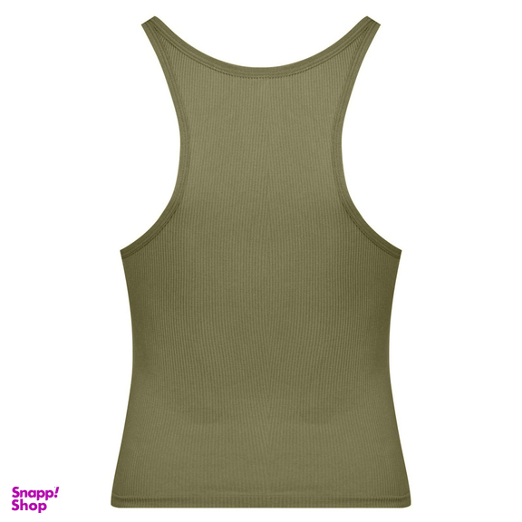 کراپ تاپ زنانه ماییلدا مدل بند سیلیکونی پددار کد 4980 رنگ سبز روشن
