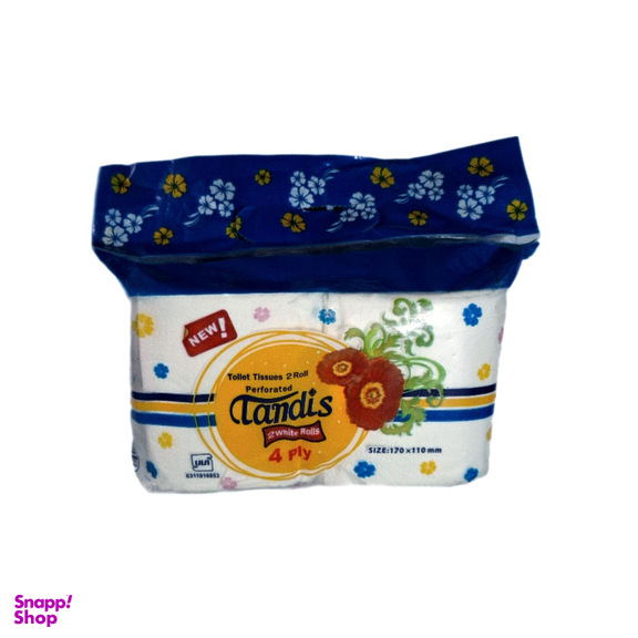 دستمال توالت تندیس بسته 2 عددی