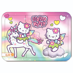 پازل چوبی 6 تکه نارنگی لند مدل کیتی