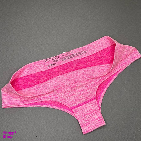 شورت بریف زنانه اسمارا کد 053 رنگ صورتی بسته 2 عددی