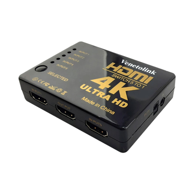 سوییچ تصویر 5 پورت HDMI ونتولینک (Venetolink) مدل UH 501
