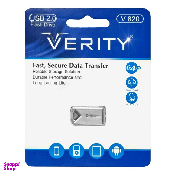 فلش مموری وریتی مدل V820 ظرفیت 64 گیگابایت