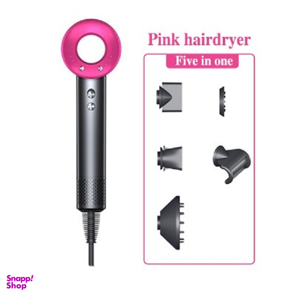 سشوار حرفه ای طرح دایسون 5 کاره leafless hair drier کد DN11