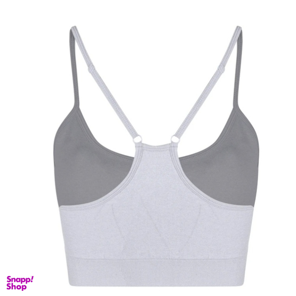 نیم تنه ورزشی زنانه دریم اسلیم کد T6205 رنگ سفید صدفی