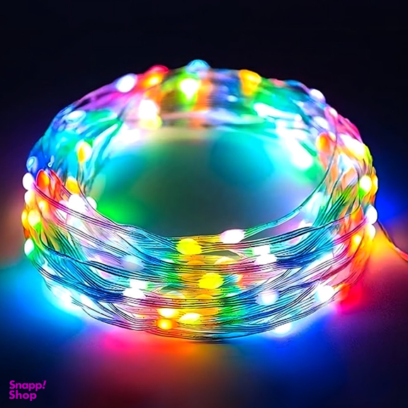 ریسه ال ای دی مدل فول کالر هوشمند بلوتوثی کد RGB IC usb 5v طول 10 متر