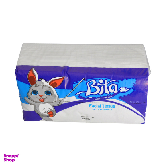 دستمال کاغذی 250 برگ بی تا کد 45258
