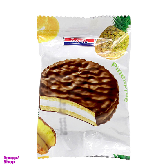 والس شکلاتی با طعم آناناس سالمین وزن ۲۵ گرم