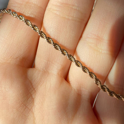 زنجیر زنانه ژوپینگ مدل مارپیچ کد MZ