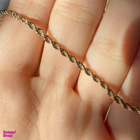 زنجیر زنانه ژوپینگ مدل مارپیچ کد MZ