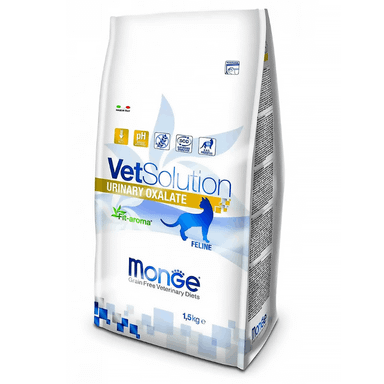 غذای خشک گربه مونژه مدل Vet Solution Urinary Oxalate وزن 1.5 کیلوگرم