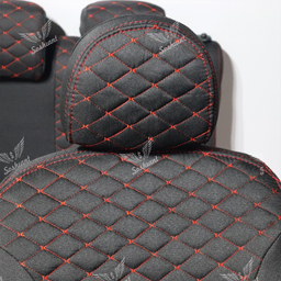 روکش صندلی خودرو سوشیانت مدل آبشار به همراه پشت گردنی مناسب پراید 131 و 132