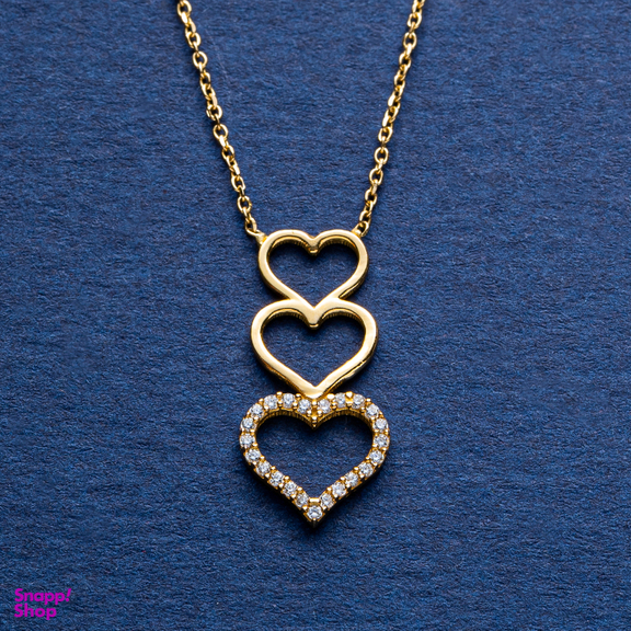 گردنبند طلا 18 عیار زنانه جواهری سون کد 2194