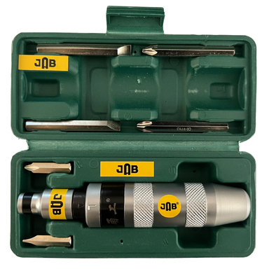 پیچ گوشتی ضربه خور جاب مدل JB-8870 مجموعه 8 عددی
