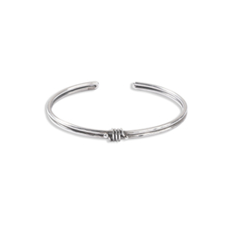 بنگل نقره مردانه مدل سهند کد 089