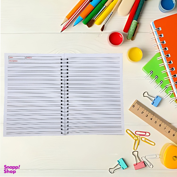 دفتر زبان 60 برگ طرح عروسک فانتزی لبوبو کد 0256