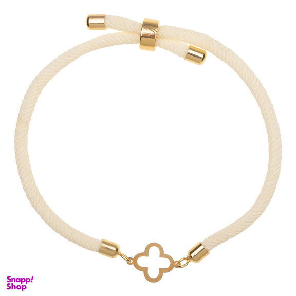 دستبند طلا 18 عیار دخترانه وی وی گلد گالری مدل ونکلیف کد WS2210