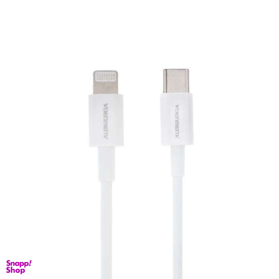 کابل دیتا 20 وات Type-C به Lightning دنمن مدل D65L طول 1 متر