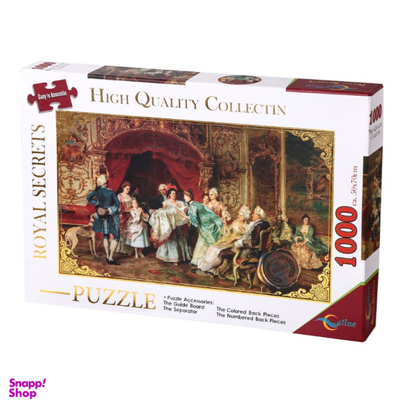 پازل 1000 تکه سلین مدل راز سلطنت کد 103