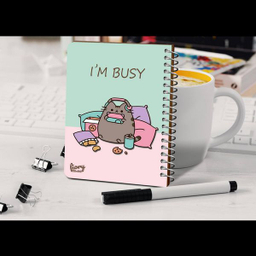 دفترچه یادداشت مستر راد طرح کرافت مدل گربه کیوت فانتزی کد Fiory 1928