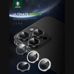 محافظ لنز دوربین گوشی موبایل گرین لاین مدل GNCMHDP15PM مناسب اپل iPhone 15 Pro / 15 Pro Max