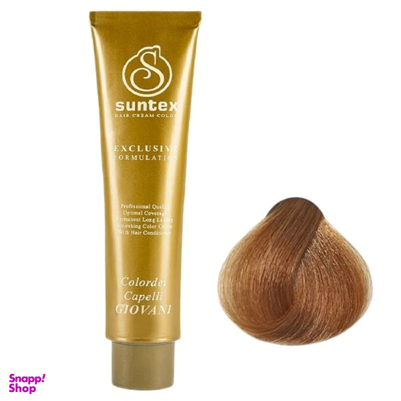 رنگ مو سانتکس شماره 7/34 مدل 2023 رنگ بلوند عسلی متوسط حجم 120 میلی لیتر