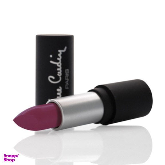 رژ لب جامد پیر کاردین کد Plummy Red 11201 رنگ بنفش