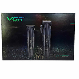 2 عدد ماشين اصلاح سر و ماشین اصلاح صورت وی جی آر کد V_640