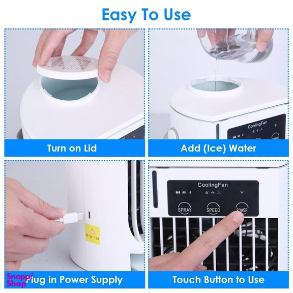 پنکه مه پاش مخزن دار مدل Cooling Fan CF008