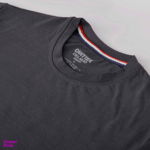 تیشرت آستین کوتاه مردانه کانتکس مدل 249012556 رنگ نوک مدادی