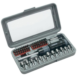 سری پیچ گوشتی و بکس بوش مدل 2607019504 مجموعه 46 عددی