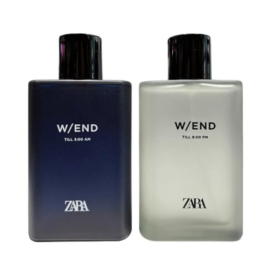 ادوپرفیوم مردانه زارا مدل W/END Till 8PM & W/END Till 3AM حجم 90 میلی لیتر مجموعه 2 عددی