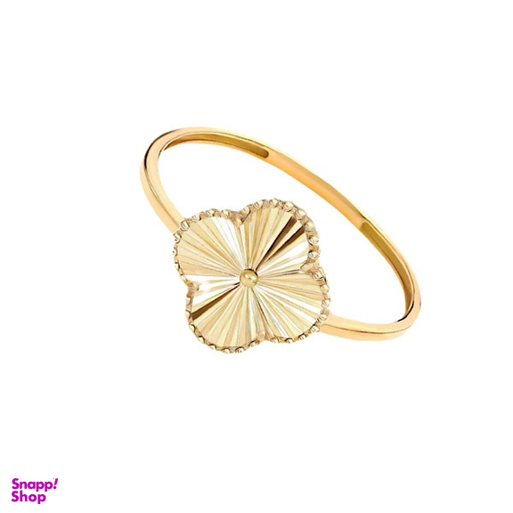 انگشتر طلا 18 عیار زنانه تی گلد گالری مدل ونکلیف کد 00240