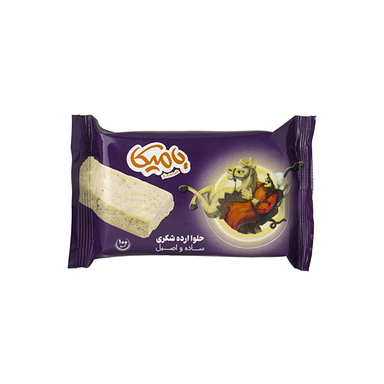 حلوا ارده شکری بامیکا وزن 100 گرم