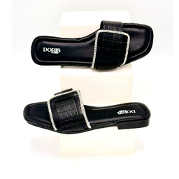 صندل زنانه دوریس مدل لیندا کد 02 رنگ مشکی