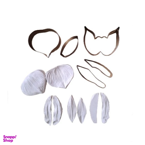 قالب فوندانت به گز مدل ست گل ارکیده اسلیپر مجموعه 13 عددی