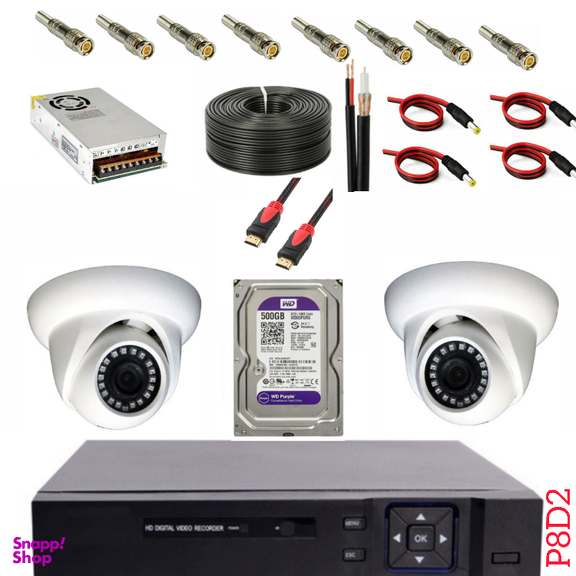 پک دوربین مداربسته کد P59D63