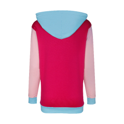 هودی اسپرت لوینت مدل کالرفول کد 6242 رنگ زمینه  سرخابی