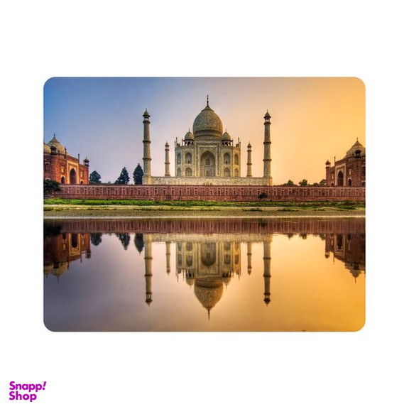 ماوس پد اطلس آبی طرح تاج محل هندوستان مدل T7248