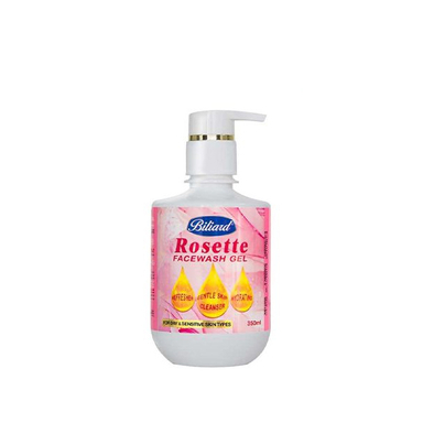 ژل شست و شوی صورت بیلیارد مدل عصاره گل رز حجم 350 میلی لیتر