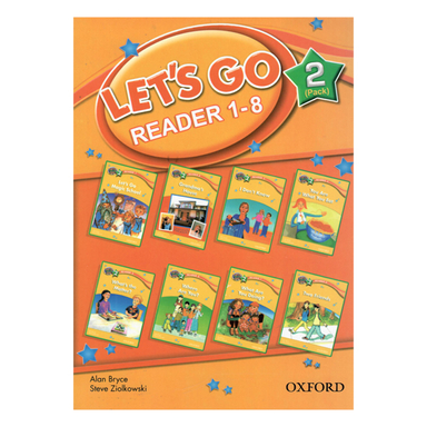 کتاب pack lets go readers 2 انتشارات oxford university press