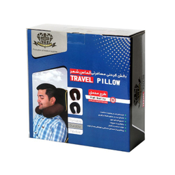 بالش گردنی الماس شهر مدل الیافی جعبه دار